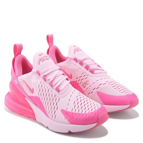 Kids' Air Max 270 Sneaker Big Kid Shoes (Pink)