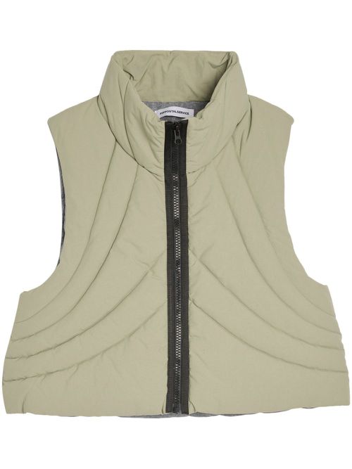 BP quilted gilet - Grey