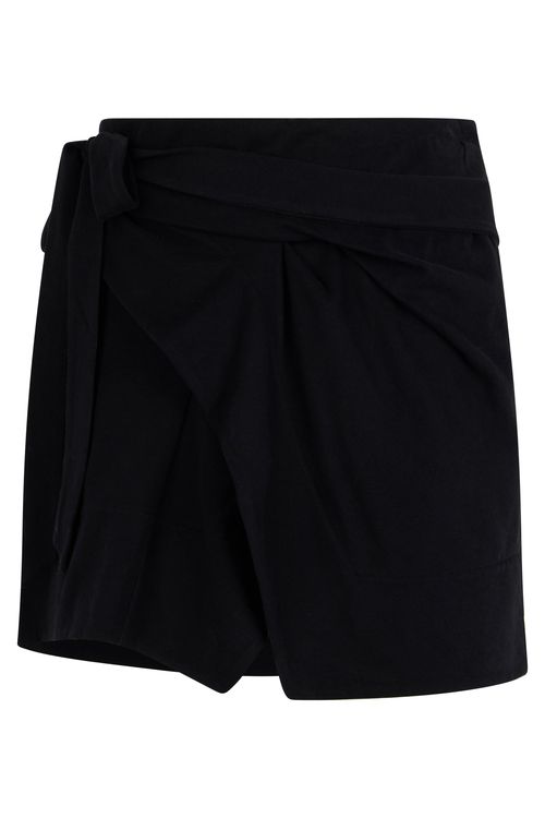 Elegant Wrap Mini Skirt