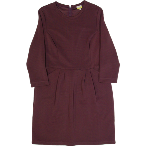 HOBBS LONDON Womens Pencil Dress Purple Long Sleeve Knee Length