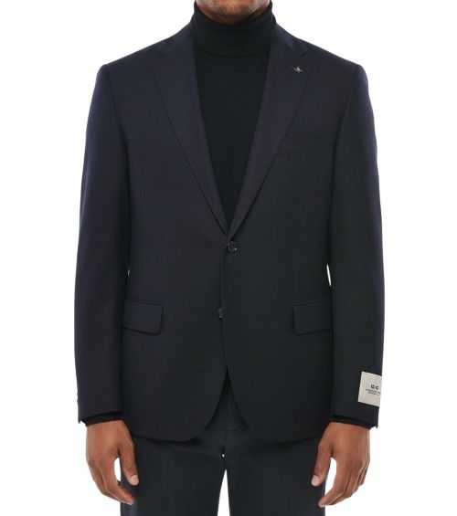 Blue Single Breasted Blazer