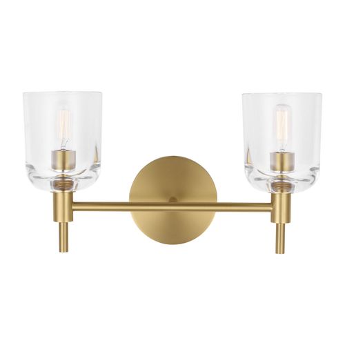 Burnished Brass Bathroom Vanity Light from the Hartley Collection