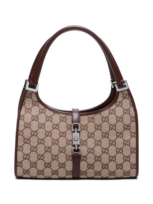 Gucci Pre-Owned 여성 GG Jackie shoulder bag - Neutrals FF8431