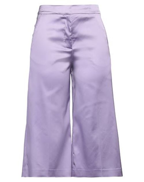 Semicouture Woman Pants Lilac Size 10 Acetate, Polyamide, Elastane