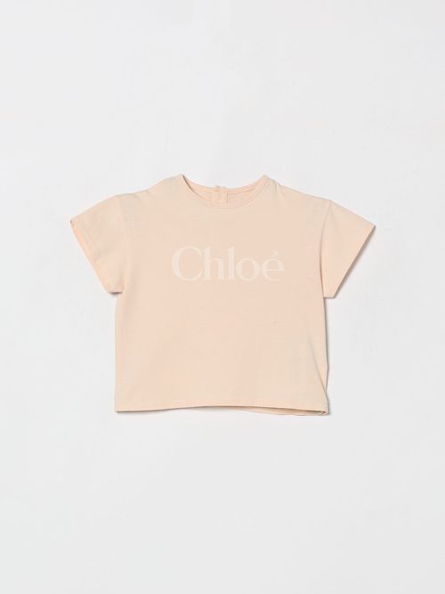 T-Shirt CHLOÉ Kids color Pink