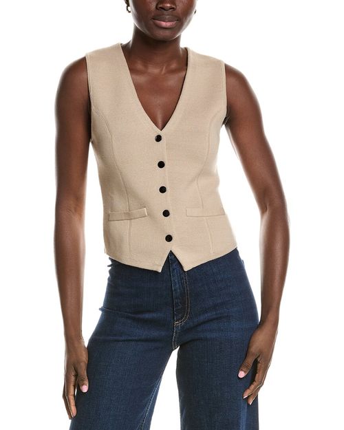 Knit Snap Vest
