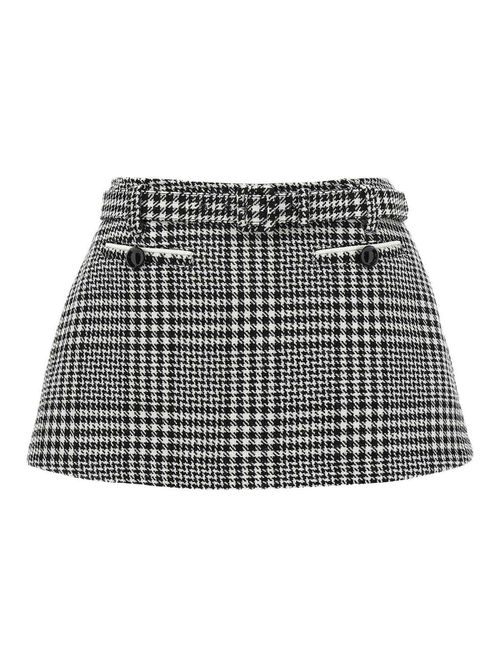 Boucl Wool Skirt
