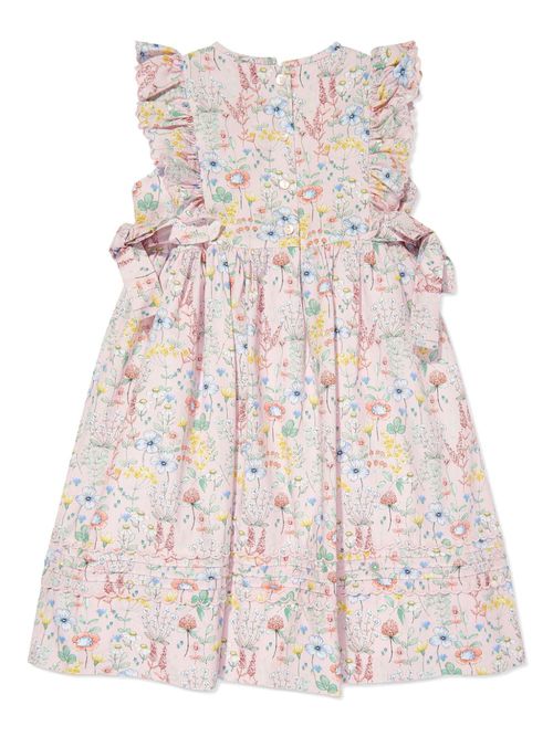 Floral-print dress - Pink