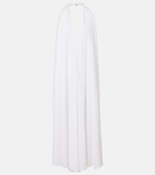 Norma draped maxi dress