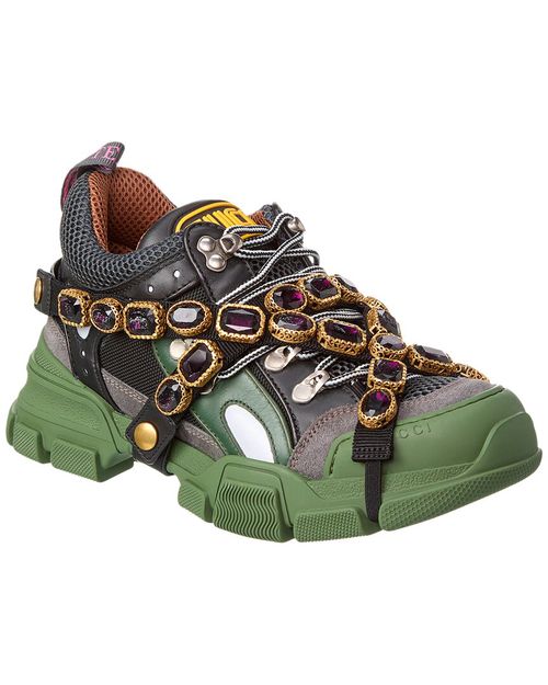 Flashtrek Leather & Mesh Sneaker