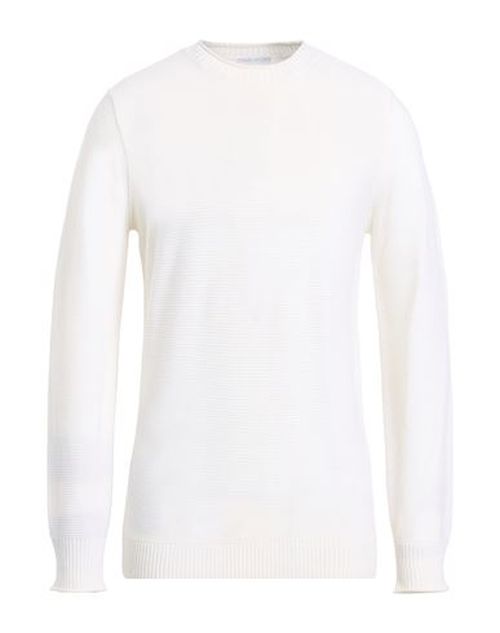 Man Sweater Ivory Size 40 Wool