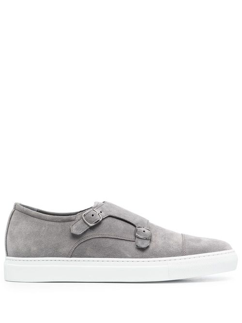 Buckle monk sneakers - Grey