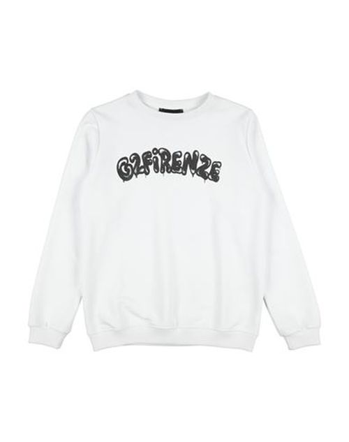 Kid Girl Sweatshirt White Size 16 Cotton, Polyester