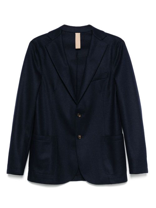 Single-breasted blazer - Blue