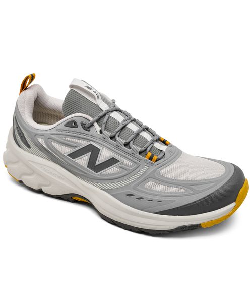 Men's Fresh Foam 410 V9 Trail Running Sneakers from Finish Line - Gray