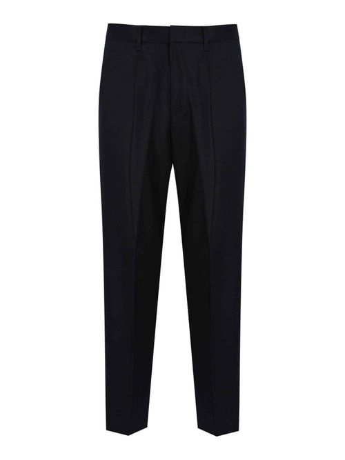 Stretch Virgin Wool Twill Trousers