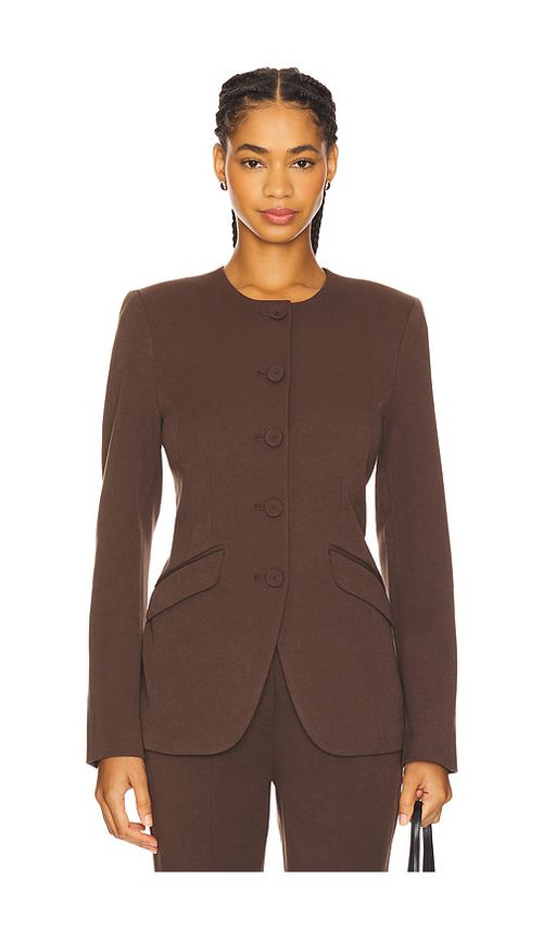 Favorite Daughter Victoria Jacket in Coffee.  XS also in
