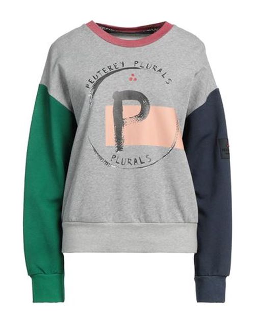 Peuterey. plurals Woman Sweatshirt Grey Size S Cotton