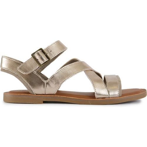Toms Womens Sloanne Sandals - Gold Leather