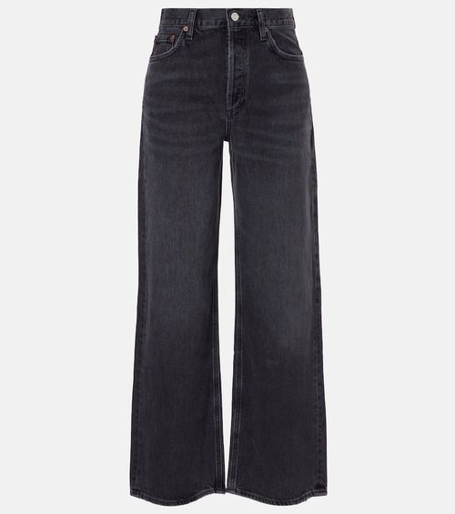 Low Slung Baggy wide-leg jeans