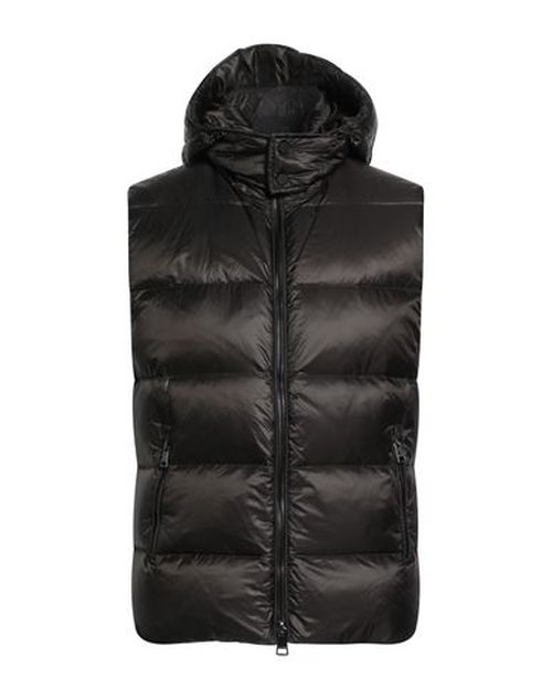 Man Vest Dark green Size 42 Polyamide