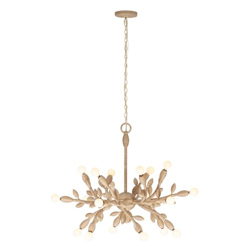 Warm Ivory Chandelier from the Branche Collection