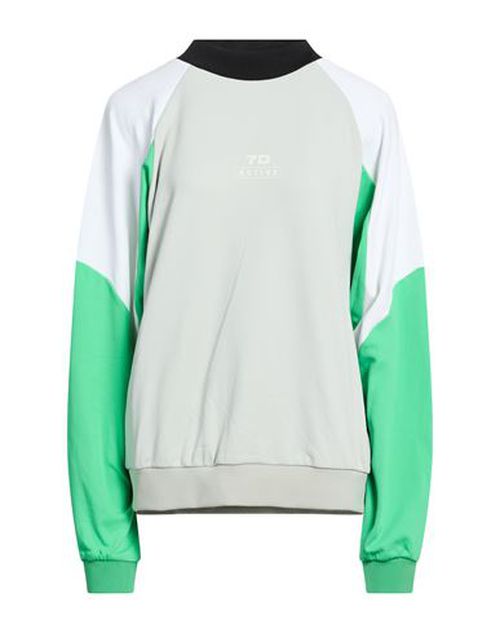 Woman Sweatshirt Light grey Size M Polyamide, Elastane