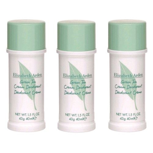 Green Tea by , 3x1.5oz (4.5oz total) Cream Deodorant women