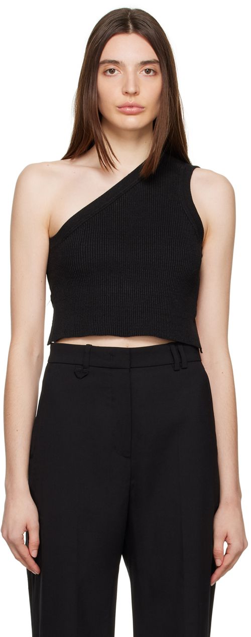 Jacquemus | Black La Maille Asqui Tank Top | Realry
