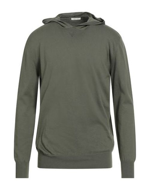 L. b.m. 1911 Man Sweater Military green Size 36 Cotton