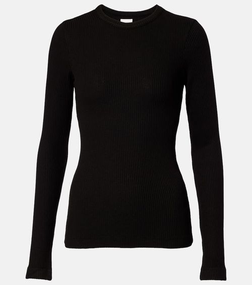 Bina ribbed-knit top