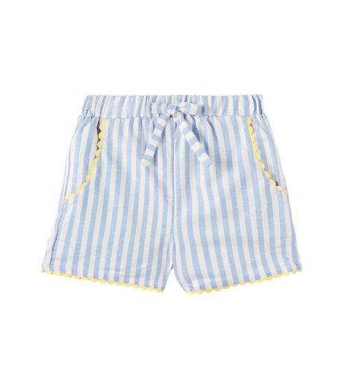 Miranda striped cotton shorts