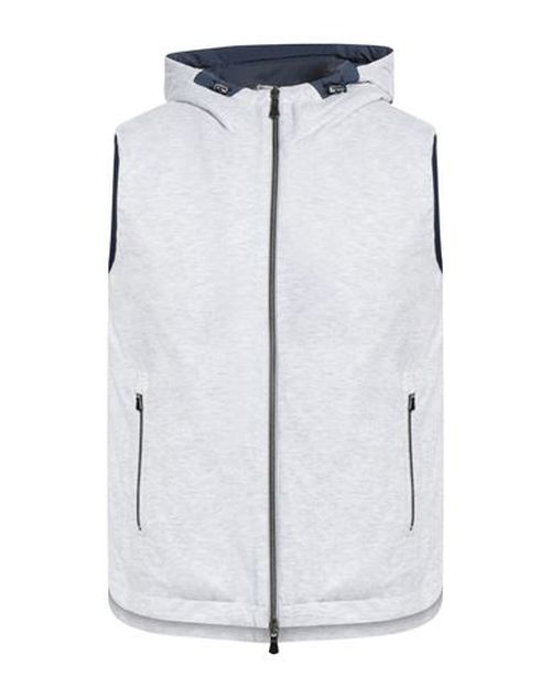Man Vest Grey Size 40 Cotton