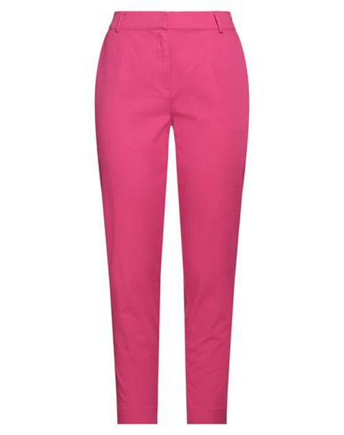 Woman Pants Fuchsia Size 6 Cotton, Elastane