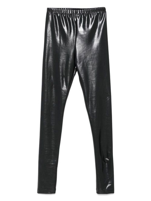 Junya Watanabe faux-leather leggings - Black