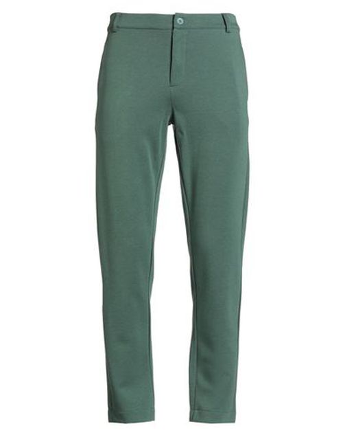 Man Pants Green Size M Lyocell, Organic cotton