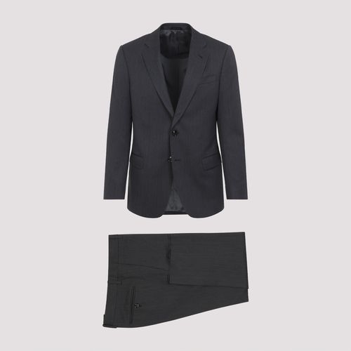 Single-breasted Soft Line Suit in Virgin Wool