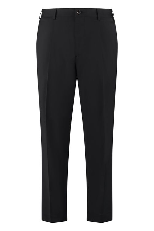 The (alphabet) Wool-Blend Tailored Trousers with Stretch