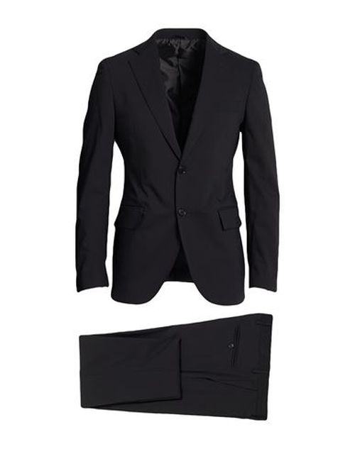Man Suit Black Size 36 Virgin Wool, Polyamide, Elastane