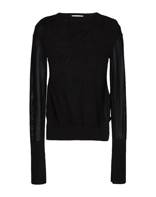 Woman Sweater Black Size 4 Viscose, Elastane