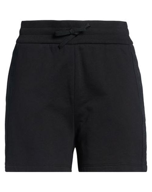 Woman Shorts & Bermuda Shorts Black Size M Cotton