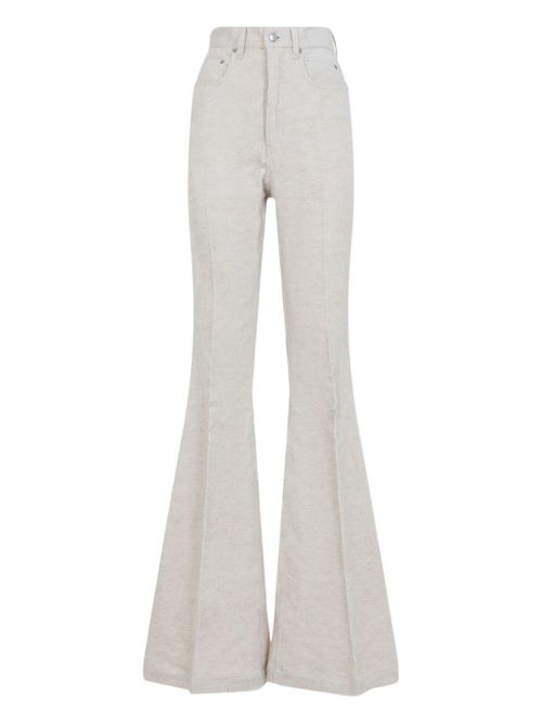 Corduroy trousers - White
