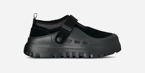 ® Men's PeakMod Lowcut Suede Shoes in Black/Black