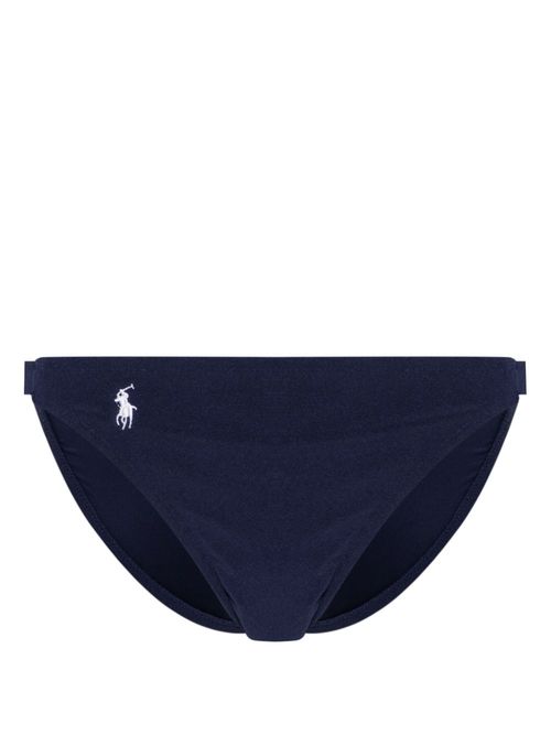 Terry-cloth bikini bottom - Blue