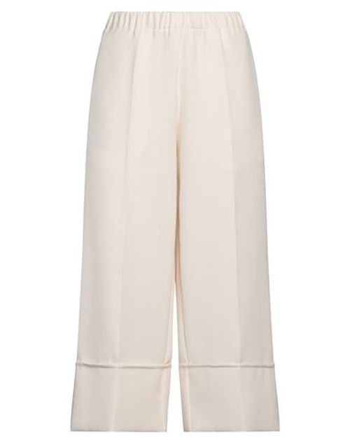 Woman Pants Ivory Size 4 Polyester