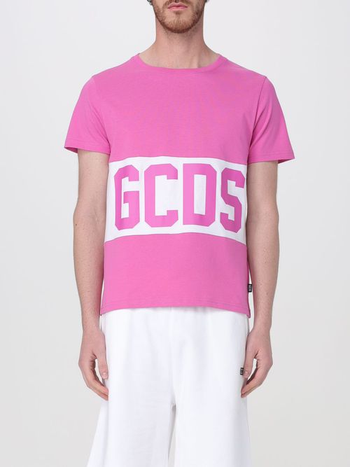 T-Shirt GCDS Men color Fuchsia