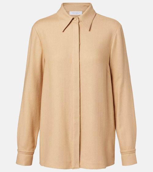 Cruz cashmere and silk shirt