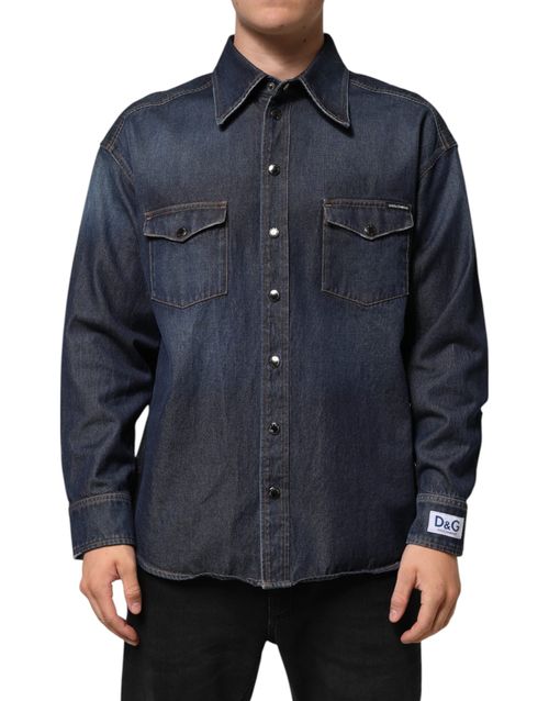 Denim Shirt — Blue