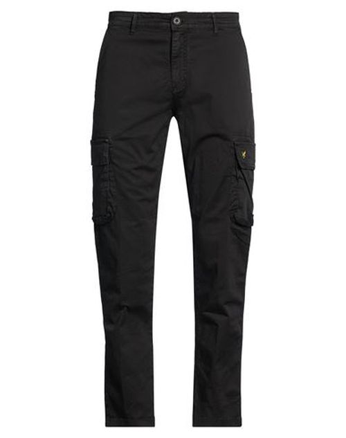 Man Pants Black Size 31 Cotton, Elastane