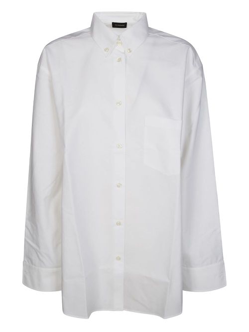 THE ANDAMANE Robbie poplin shirt - White